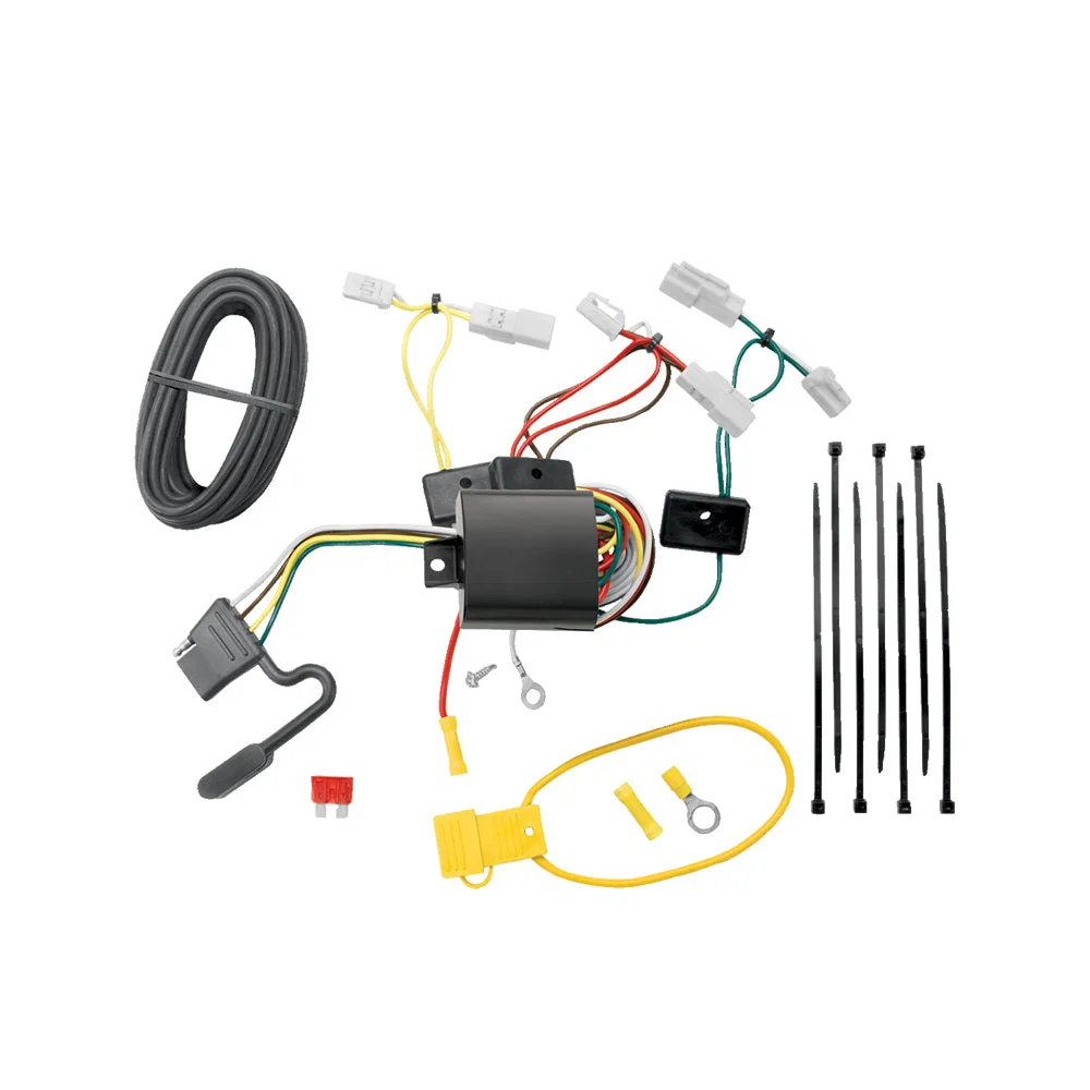118405 – TEKONSHA Trailer Wiring Connector, 4-Way Flat Replacement For OEM Wiring Harness